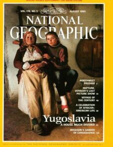 National Geographic Magazine 1990-08, August