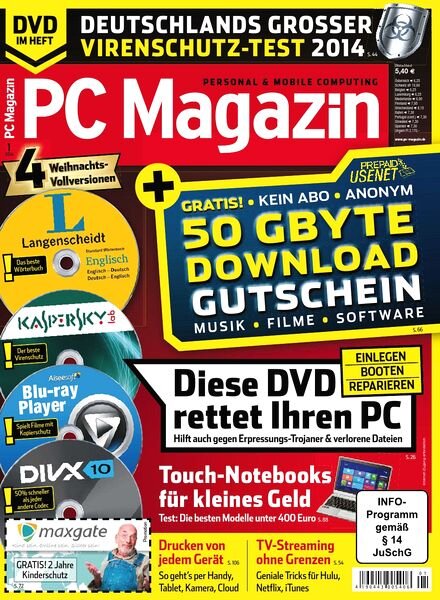 PC Magazin Januar N 01, 2014