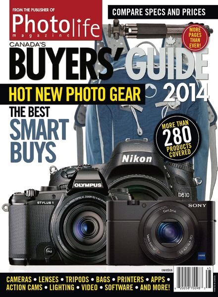 Photo Life Magazine Buyer’s Guide 2014
