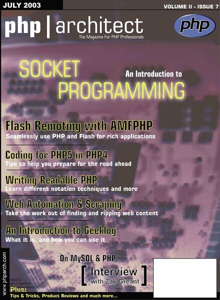 php architect – 2003.07.(8)