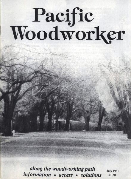 Popular Woodworking — 002, 1981