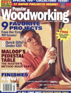 Popular Woodworking — 100, 1998
