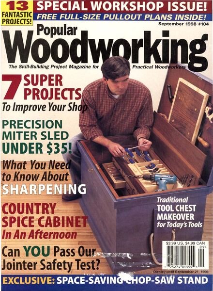 Popular Woodworking — 104, 1998