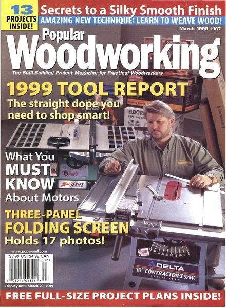 Popular Woodworking — 107, 1999