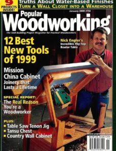 Popular Woodworking – 112, January 2000