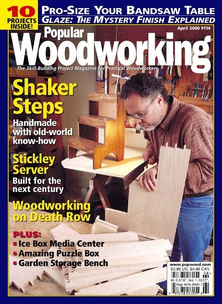 Popular Woodworking – 114, April 2000
