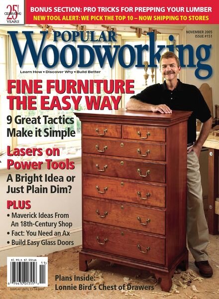 Popular Woodworking — 151, November 2005