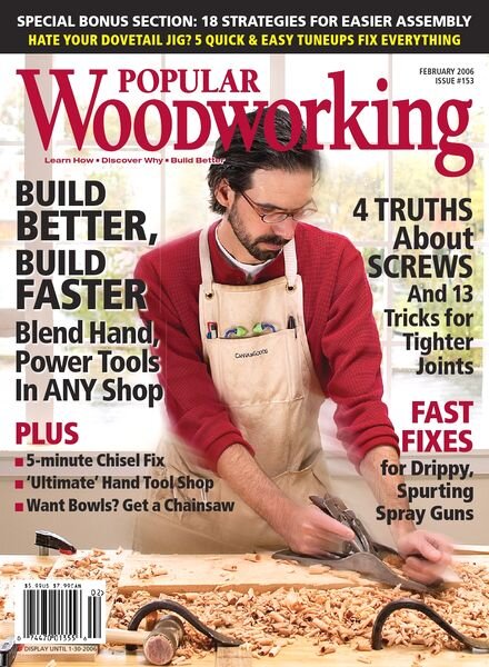 Popular Woodworking — 153, February 2006