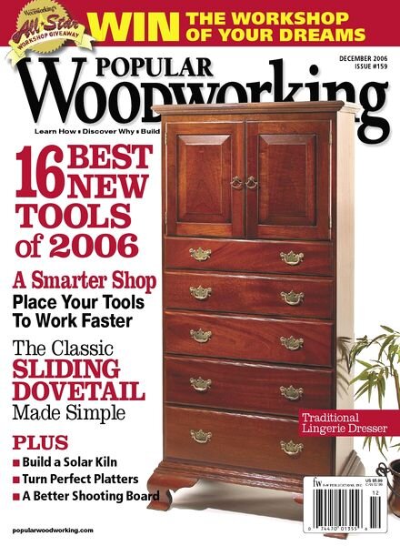 Popular Woodworking – 159, December 2006