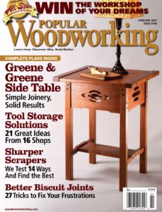 Popular Woodworking — 160, February 2007