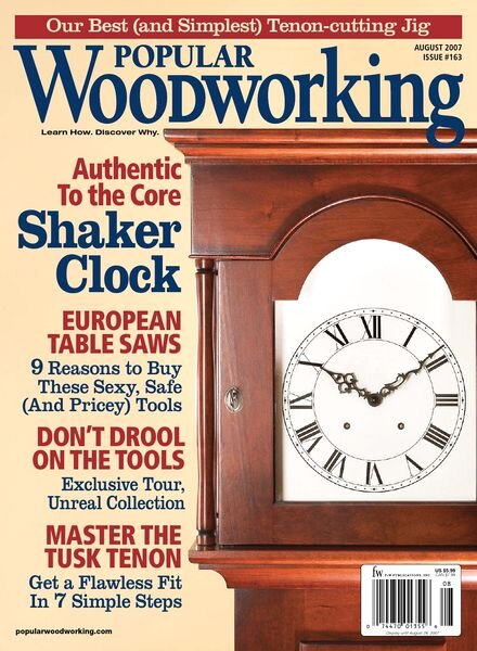 Popular Woodworking — 163, August 2007