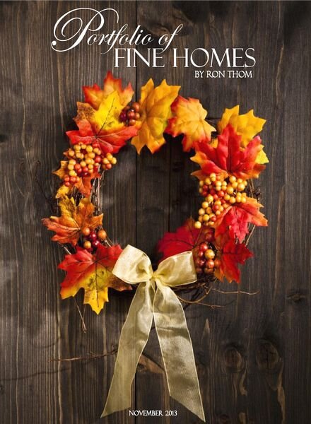 Portfolio of Fine Homes – November 2013