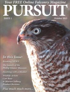 Pursuit Falconry Magazine – Octobre 2013