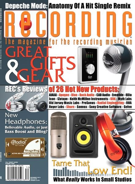 Recording Magazine — December 2013