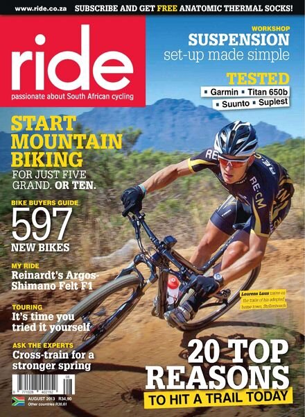 Ride South Africa – August 2013