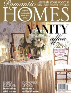 Romantic Homes Magazine — January 2014