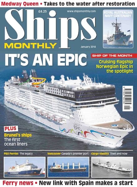 Ships Monthly – January 2014
