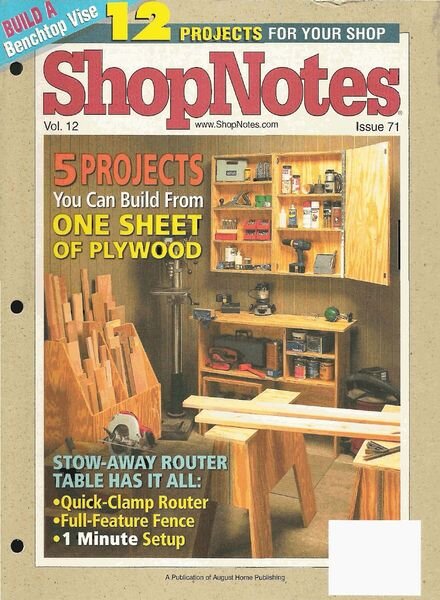 ShopNotes Issue 71