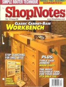 ShopNotes Issue 84