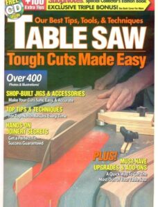 ShopNotes Table Saw — Tough Cuts Made Easy