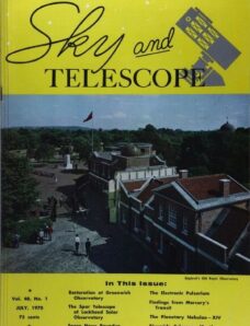 Sky & Telescope 1970 07