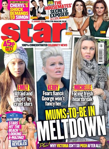 Star Magazine UK – 13 January 2014