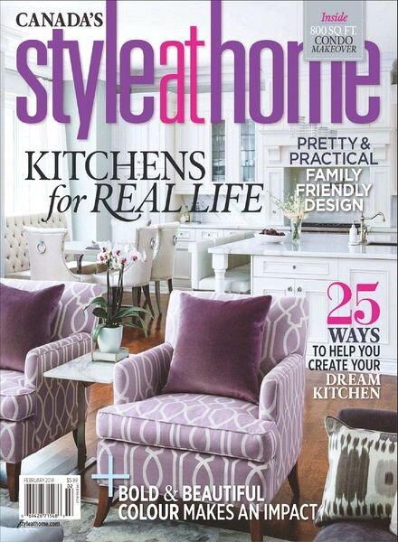 Style at Home Magazine February 2014