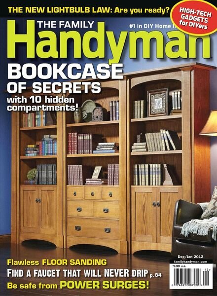 The Family Handyman — December 2011 — January 2012