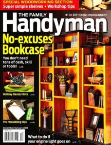 The Family Handyman — December 2012 — January 2013
