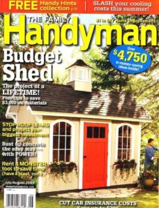 The Family Handyman – July-August 2009