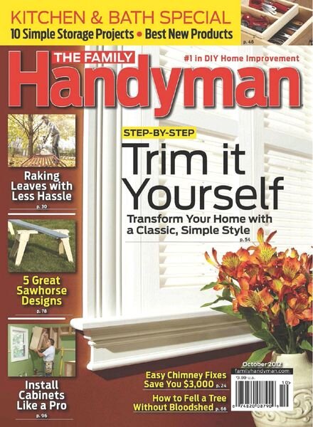 The Family Handyman — October 2012