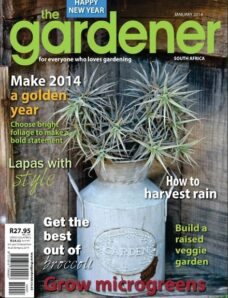 The Gardener Magazine — January 2014