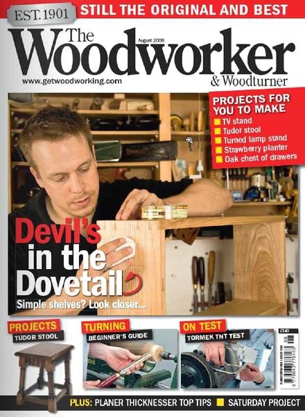 The Woodworker & Woodturner — August 2008