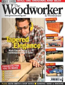 The Woodworker & Woodturner – October 2008