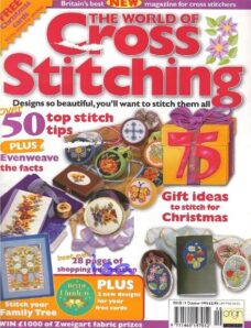 The world of cross stitching 11, October 1998