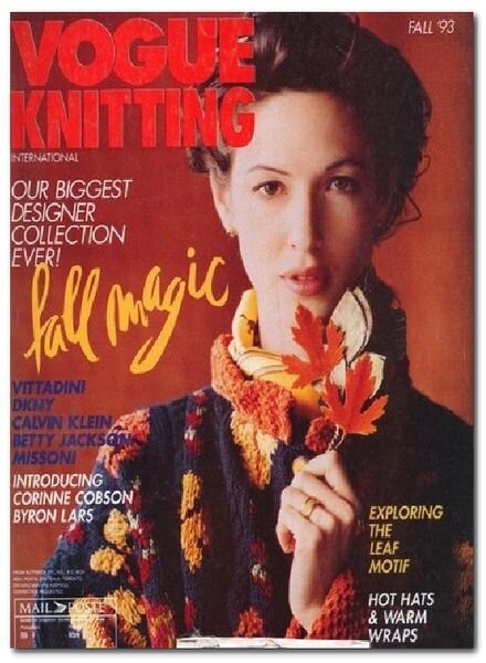 Vogue Knitting Fall 1993