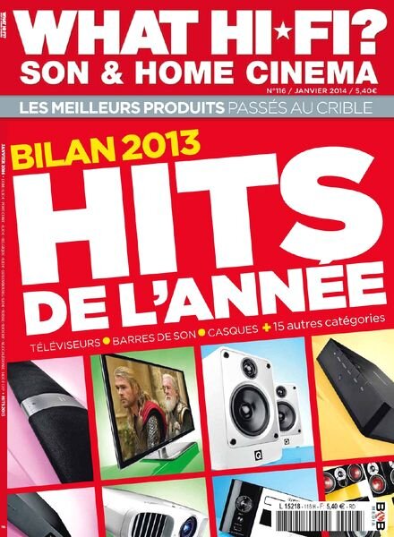 What Hi-Fi France N 116 – Janvier 2014