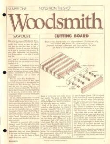 WoodSmith Issue 01, Jan 1979 – Trestle Table