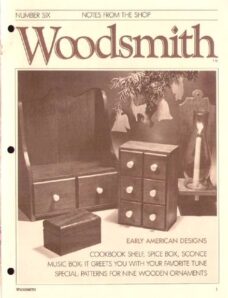 WoodSmith Issue 06, Nov 1979 – Early American Designs