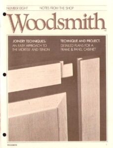 WoodSmith Issue 08, Mar 1980 – Joinery Techniques