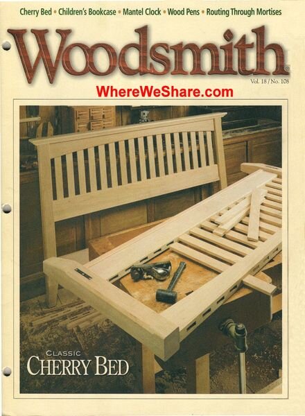 Woodsmith Issue 108, Dec 1996 – Cherry Bed s