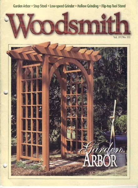 WoodSmith Issue 111, June 1997 — Garden Arbor