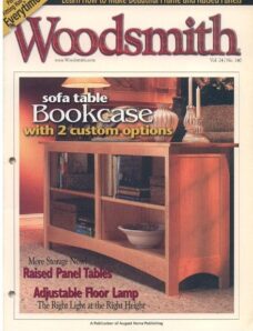 WoodSmith Issue 140, Apr 2002 – Sofa Table Bookcase