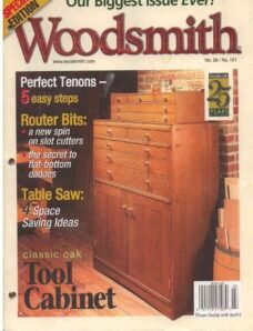 WoodSmith Issue 151, Feb-Mar 2004 – Classic Oak Tool Cabinet