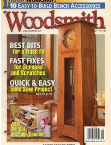 WoodSmith Issue 162, Dec-Jan 2005 – Tilt-Out Storage Solution