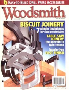 WoodSmith Issue 163, Feb 2006 – 6 Easy-to-Build Drill Press Accessories
