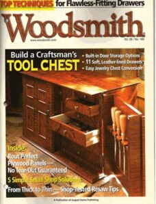 WoodSmith Issue 168, Dec-Jan 2006 – Build A Craftsman Tool Chest