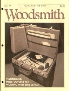 WoodSmith Issue 44, Apr 1986 – Miter Dovetail Key