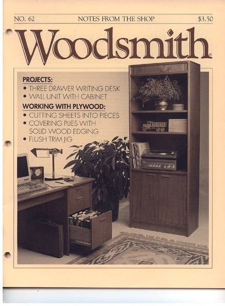 WoodSmith Issue 62, Apr 1989 — Working With Plywood