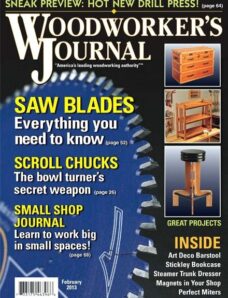 Woodworker’s Journal – February 2013